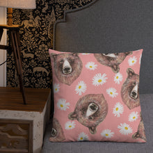 Load image into Gallery viewer, Honey Bear - Throw Pillow