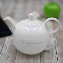 Load image into Gallery viewer, Settle In Sweetheart - Cozy Teapot w/ Built in Strainer and Mug
